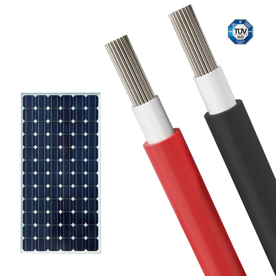 德國(guó)TUV認(rèn)證光伏線，單芯光伏線，雙芯光伏線，4mm6mm10mm