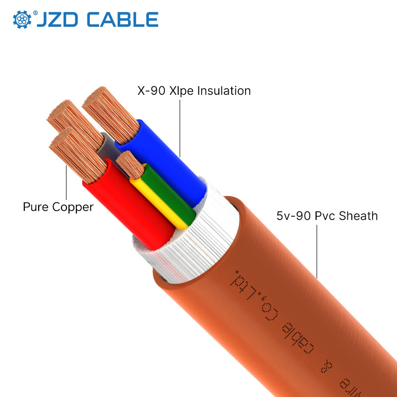 SAA 澳大利亞標準多芯 X-HF-100絕緣  HFS-110-TP 護套 Elastomer Cable 110°C電力電纜
